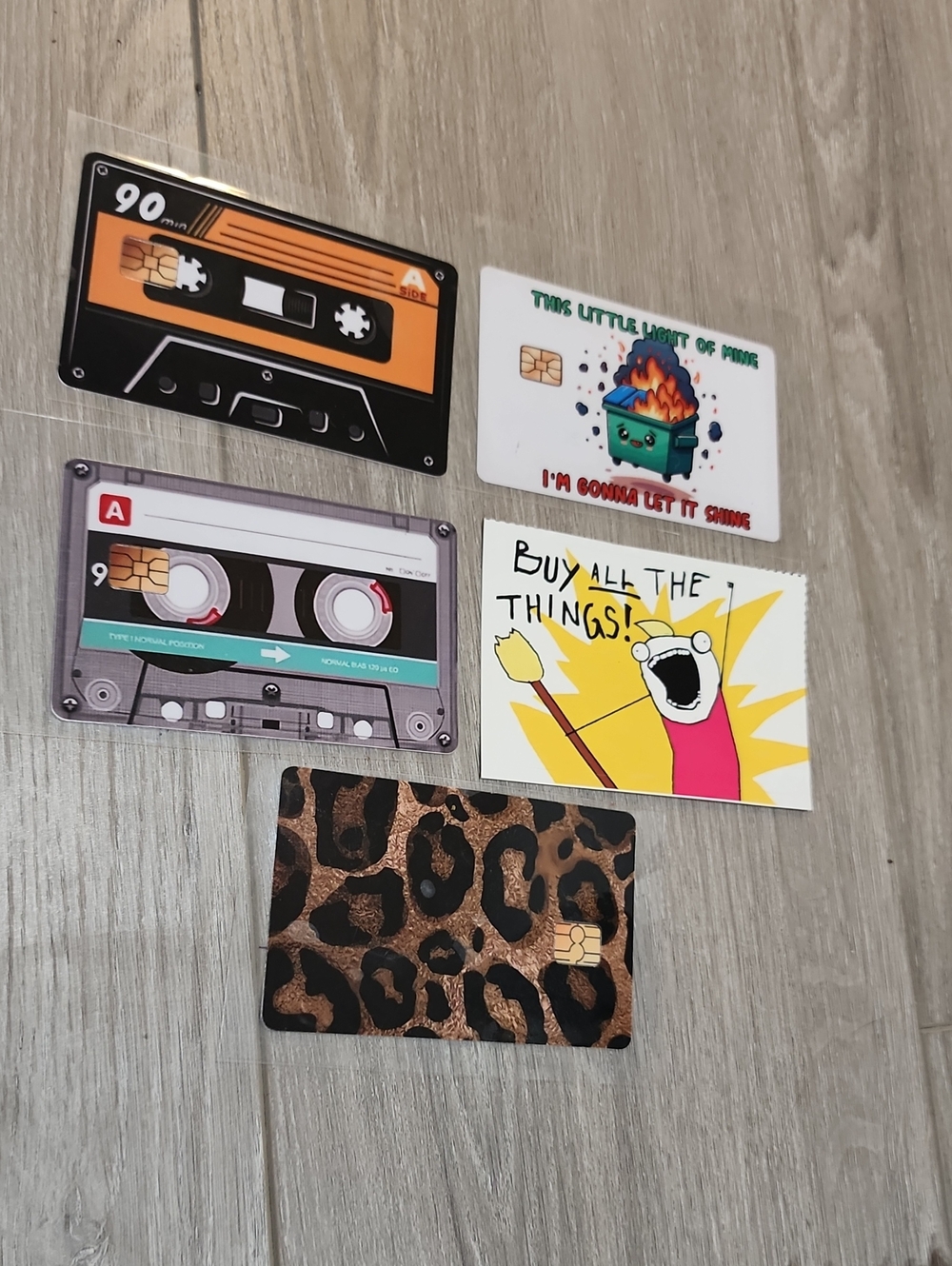 Sticker Lot - credit card/debit skin stickers